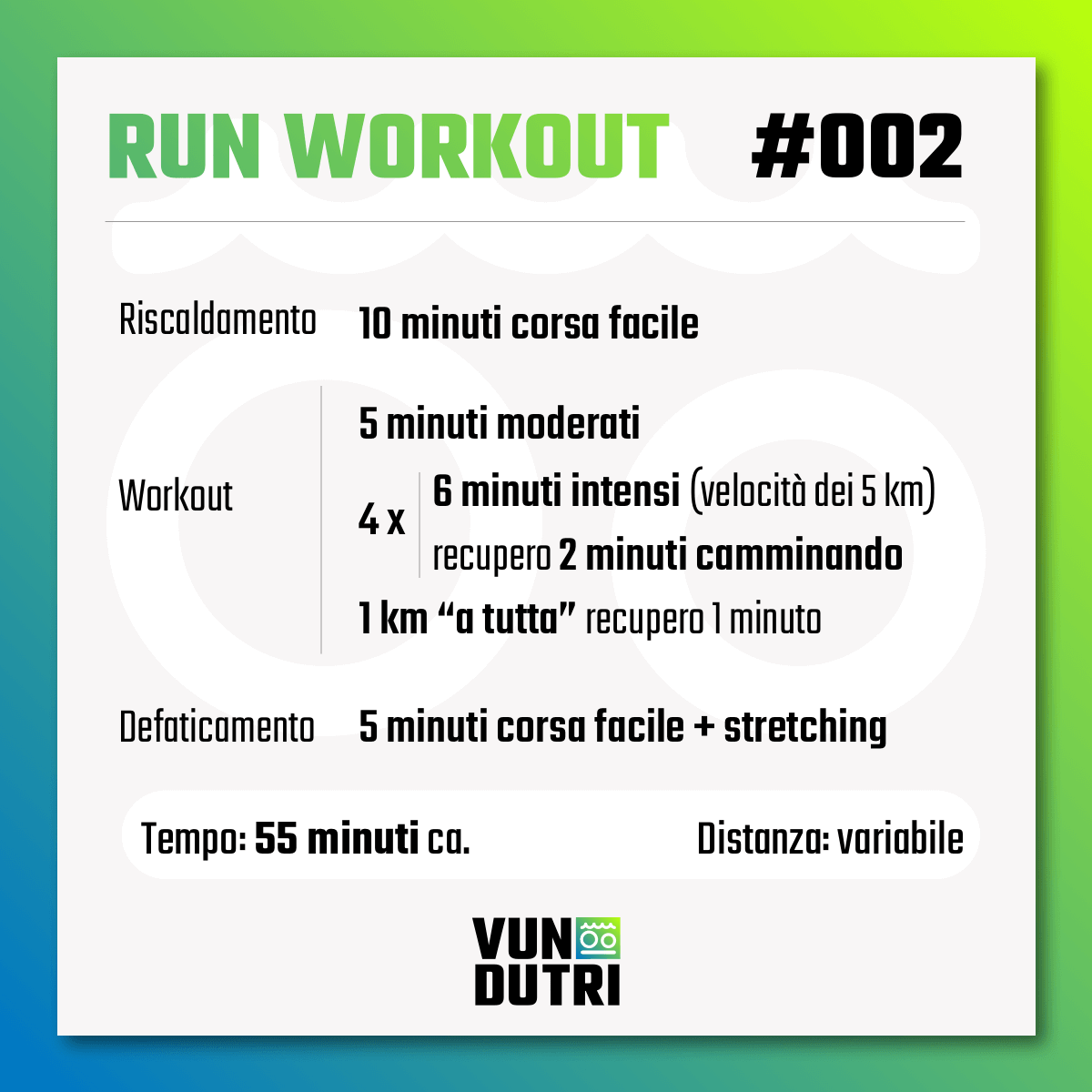 Run Workout 002