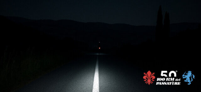 Un viaggio di 100 km. Di corsa.