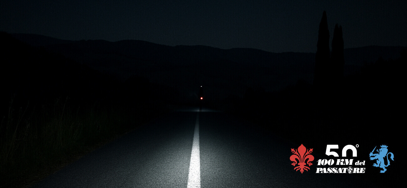Un viaggio di 100 km. Di corsa.
